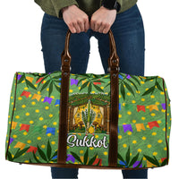 Sukkot Jewish Travel Bag Colorful Sukkot Festival Of Tabernacles