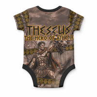 Theseus The Hero Of Athens Baby Onesie Greek Mythology Minotaur Ancient Warrior Art