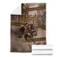 Theseus The Hero Of Athens Blanket Greek Mythology Minotaur Ancient Warrior Art