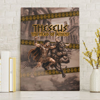 Theseus The Hero Of Athens Canvas Wall Art Greek Mythology Minotaur Ancient Warrior Art