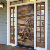 Theseus The Hero Of Athens Door Cover Greek Mythology Minotaur Ancient Warrior Art