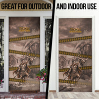 Theseus The Hero Of Athens Door Cover Greek Mythology Minotaur Ancient Warrior Art