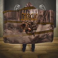 Theseus The Hero Of Athens Hooded Blanket Greek Mythology Minotaur Ancient Warrior Art