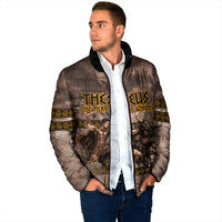 Theseus The Hero Of Athens Padded Jacket Greek Mythology Minotaur Ancient Warrior Art