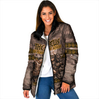 Theseus The Hero Of Athens Padded Jacket Greek Mythology Minotaur Ancient Warrior Art