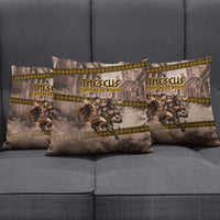 Theseus The Hero Of Athens Pillow Cover Greek Mythology Minotaur Ancient Warrior Art
