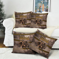 Theseus The Hero Of Athens Pillow Cover Greek Mythology Minotaur Ancient Warrior Art
