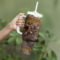 Theseus The Hero Of Athens Tumbler With Handle Greek Mythology Minotaur Ancient Warrior Art