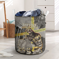 Theseus In The Heart Of The Labyrinth Laundry Basket Ancient Greek Mythology Minotaur Warrior Battle Art