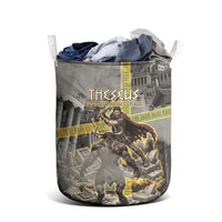 Theseus In The Heart Of The Labyrinth Laundry Basket Ancient Greek Mythology Minotaur Warrior Battle Art
