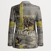 Theseus In The Heart Of The Labyrinth Blazer Ancient Greek Mythology Minotaur Warrior Battle Art