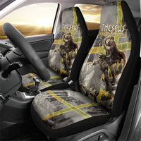 Theseus In The Heart Of The Labyrinth Car Seat Cover Ancient Greek Mythology Minotaur Warrior Battle Art