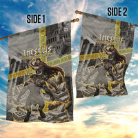 Theseus In The Heart Of The Labyrinth Garden Flag Ancient Greek Mythology Minotaur Warrior Battle Art