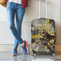 Theseus In The Heart Of The Labyrinth Luggage Cover Ancient Greek Mythology Minotaur Warrior Battle Art
