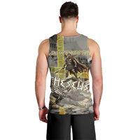 Theseus In The Heart Of The Labyrinth Men Tank Top Ancient Greek Mythology Minotaur Warrior Battle Art