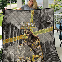 Theseus In The Heart Of The Labyrinth Quilt Ancient Greek Mythology Minotaur Warrior Battle Art