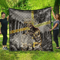 Theseus In The Heart Of The Labyrinth Quilt Ancient Greek Mythology Minotaur Warrior Battle Art