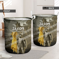 Jason Golden Fleece Seeker Laundry Basket Ancient Greek Mythology Heroic Warrior Dragon Battle
