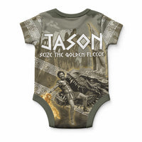 Jason Golden Fleece Seeker Baby Onesie Ancient Greek Mythology Heroic Warrior Dragon Battle