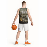 Jason Golden Fleece Seeker Basketball Jersey Ancient Greek Mythology Heroic Warrior Dragon Battle