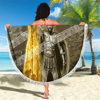 Jason Golden Fleece Seeker Beach Blanket Ancient Greek Mythology Heroic Warrior Dragon Battle