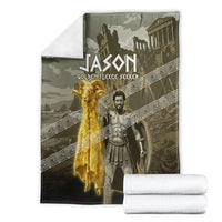 Jason Golden Fleece Seeker Blanket Ancient Greek Mythology Heroic Warrior Dragon Battle