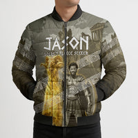 Jason Golden Fleece Seeker Bomber Puffer Jacket Ancient Greek Mythology Heroic Warrior Dragon Battle
