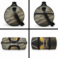 Jason Golden Fleece Seeker Duffle Bag Ancient Greek Mythology Heroic Warrior Dragon Battle