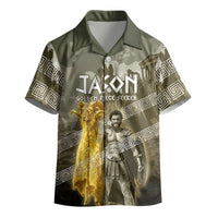 Jason Golden Fleece Seeker Kid Hawaiian Shirt Ancient Greek Mythology Heroic Warrior Dragon Battle