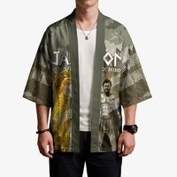 Jason Golden Fleece Seeker Kimono Ancient Greek Mythology Heroic Warrior Dragon Battle