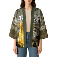 Jason Golden Fleece Seeker Kimono Ancient Greek Mythology Heroic Warrior Dragon Battle