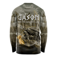 Jason Golden Fleece Seeker Long Sleeve Shirt Ancient Greek Mythology Heroic Warrior Dragon Battle