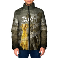 Jason Golden Fleece Seeker Padded Jacket Ancient Greek Mythology Heroic Warrior Dragon Battle