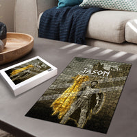 Jason Golden Fleece Seeker Puzzle Ancient Greek Mythology Heroic Warrior Dragon Battle