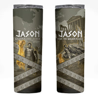 Jason Golden Fleece Seeker Skinny Tumbler Ancient Greek Mythology Heroic Warrior Dragon Battle