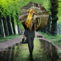 Jason Golden Fleece Seeker Umbrella Ancient Greek Mythology Heroic Warrior Dragon Battle