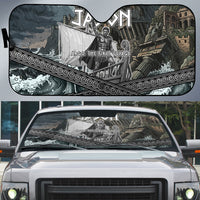 Jason Argo The First Voyage Auto Sun Shade Ancient Greek Mythology Heroic Warrior Dragon Battle