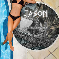 Jason Argo The First Voyage Beach Blanket Ancient Greek Mythology Heroic Warrior Dragon Battle