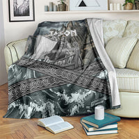 Jason Argo The First Voyage Blanket Ancient Greek Mythology Heroic Warrior Dragon Battle