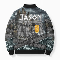 Jason Argo The First Voyage Bomber Puffer Jacket Ancient Greek Mythology Heroic Warrior Dragon Battle