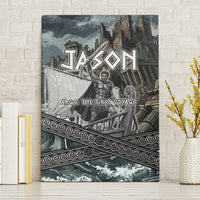 Jason Argo The First Voyage Canvas Wall Art Ancient Greek Mythology Heroic Warrior Dragon Battle