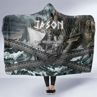 Jason Argo The First Voyage Hooded Blanket Ancient Greek Mythology Heroic Warrior Dragon Battle