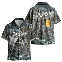 Jason Argo The First Voyage Kid Hawaiian Shirt Ancient Greek Mythology Heroic Warrior Dragon Battle