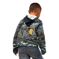 Jason Argo The First Voyage Kid Hoodie Ancient Greek Mythology Heroic Warrior Dragon Battle