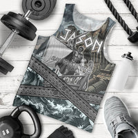 Jason Argo The First Voyage Men Tank Top Ancient Greek Mythology Heroic Warrior Dragon Battle