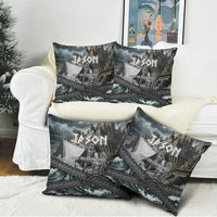 Jason Argo The First Voyage Pillow Cover Ancient Greek Mythology Heroic Warrior Dragon Battle