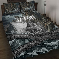 Jason Argo The First Voyage Quilt Bed Set Ancient Greek Mythology Heroic Warrior Dragon Battle