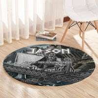 Jason Argo The First Voyage Round Carpet Ancient Greek Mythology Heroic Warrior Dragon Battle