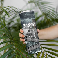 Jason Argo The First Voyage Skinny Tumbler Ancient Greek Mythology Heroic Warrior Dragon Battle