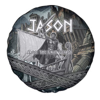 Jason Argo The First Voyage Spare Tire Cover Ancient Greek Mythology Heroic Warrior Dragon Battle